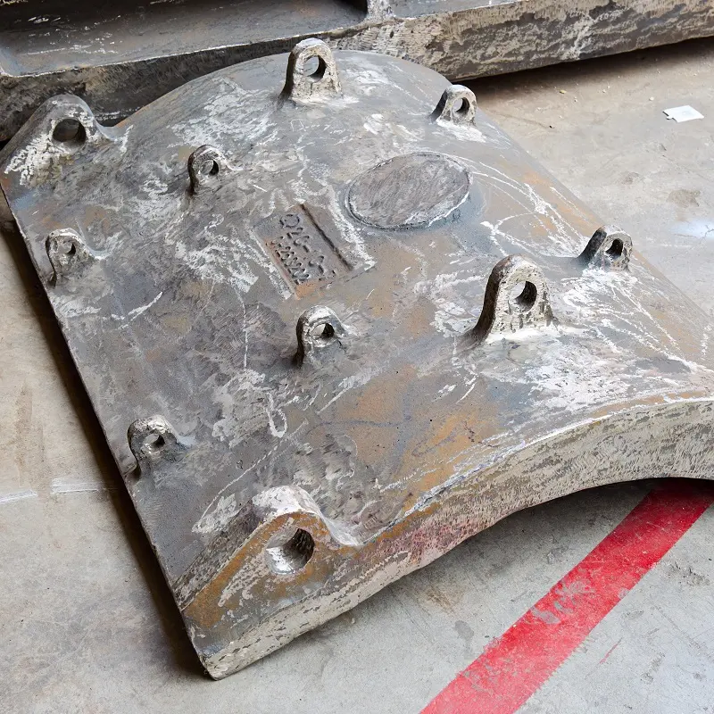 Impact crusher buffer plate
